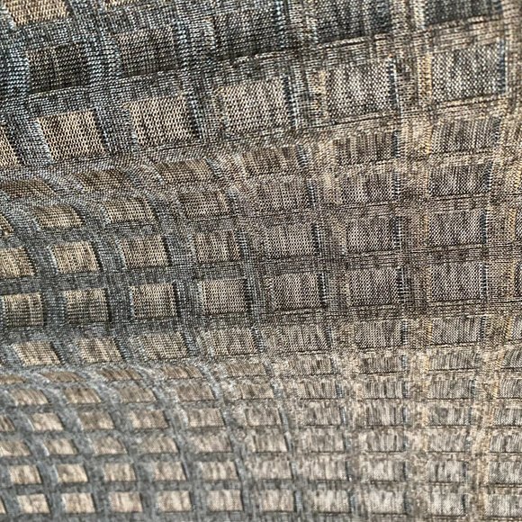 ZARA W&B Collection Metallic Silver Gray Tunic Top - Picture 2 of 3